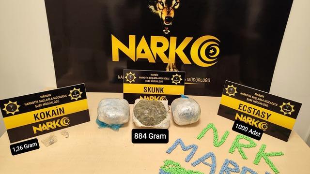 Mardin'de uyuşturucu operasyonu! 4 şüpheli yakalandı