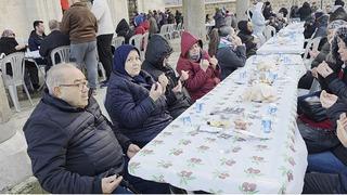 Edirne'de 11 yıllık imece iftar geleneği 