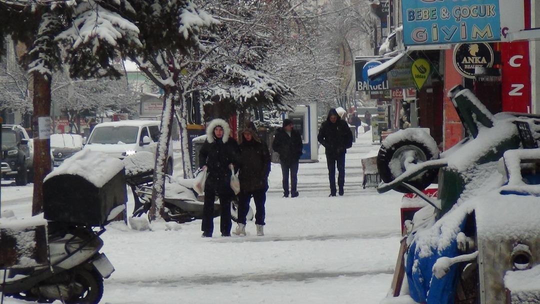 Mart kapıdan baktırdı! Kente Lapa lapa kar yağdı: Kış geri döndü 3