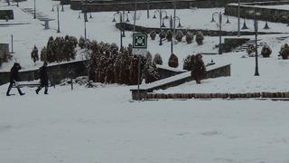 Mart kapıdan baktırdı! Kente Lapa lapa kar yağdı: Kış geri döndü
