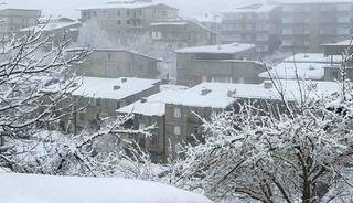 Hakkari&rsquo;de kar yağışı