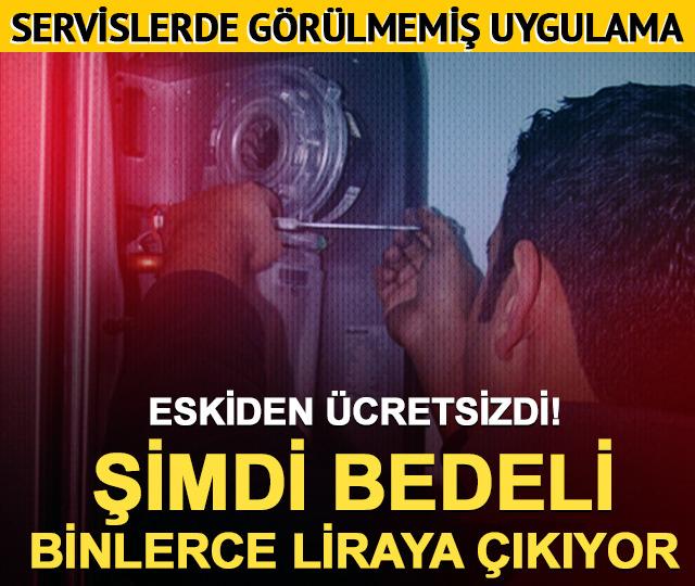 Eskiden ücretsizdi, şimdi bedeli var! Servislerde görülmemiş uygulama