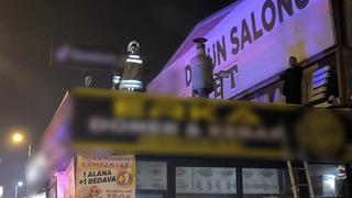 Hatay'da iş yeri yangını! 2 kişi dumandan etkilendi