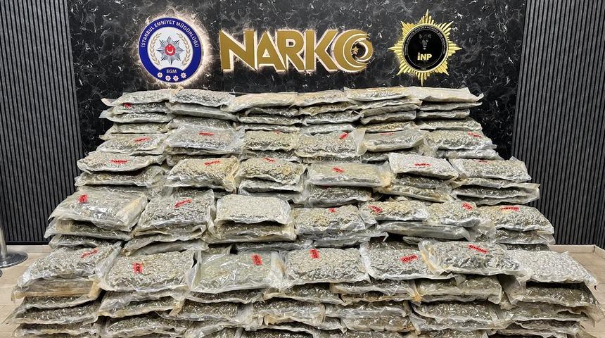 İstanbul'da 4 tırda 527 kilo 475 gram uyuşturucu ele ge&ccedil;irildi