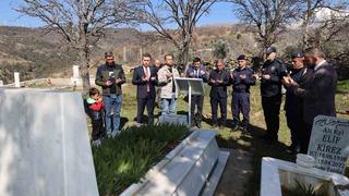 Karacasulu Şehit Kirez mezarı başında anıldı