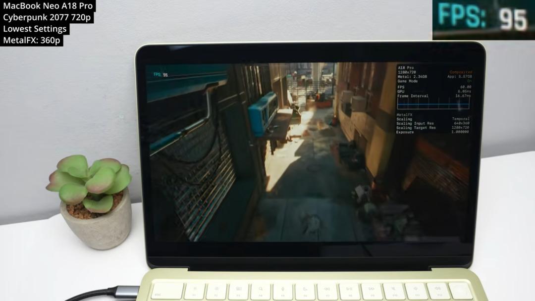 A18 Pro işlemcili yeni MacBook Neo oyun testinde: İşte sonu&ccedil;lar 2