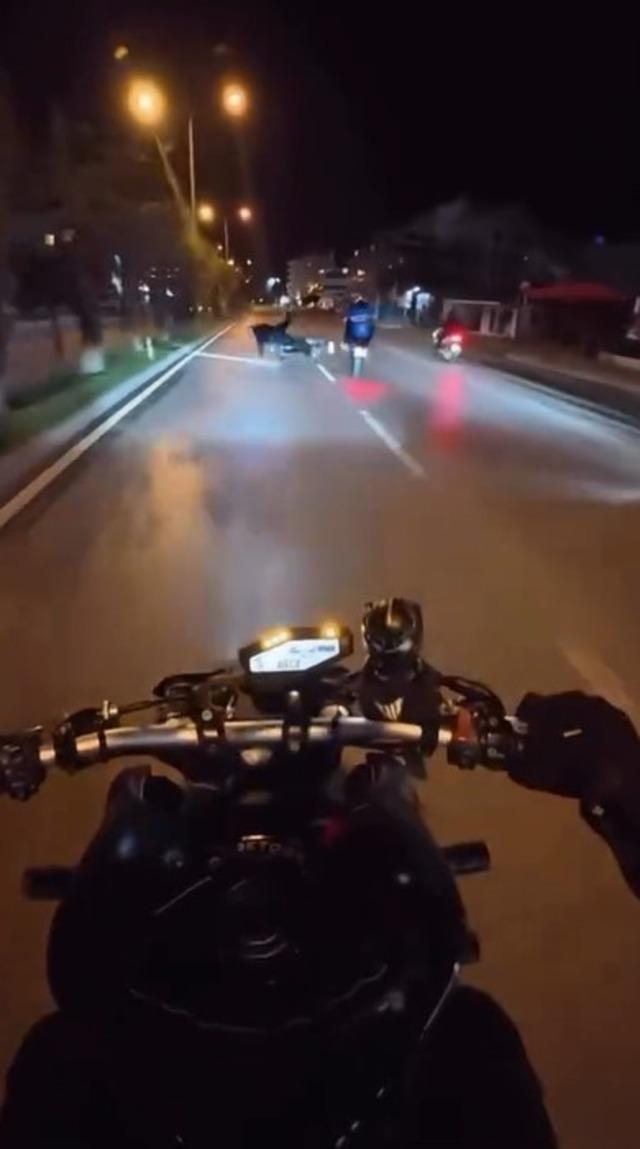 Alanya’da tek teker kazasında faciadan dönüldü 1