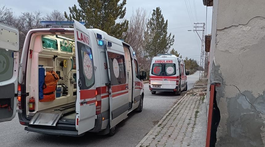 Konya&rsquo;da iki katlı evde yangın: 1 &ouml;l&uuml;, 1 yaralı