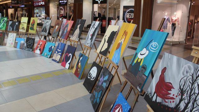 Öğrencilerin eserleri görücüye çıktı