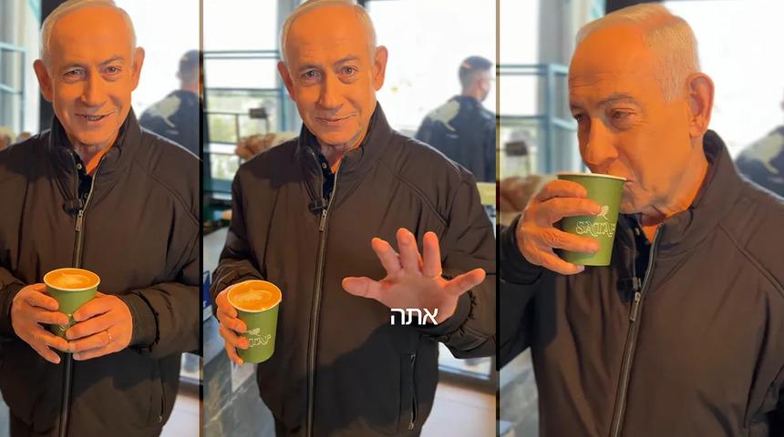 İran saldırılarında &ouml;ld&uuml;ğ&uuml; iddia edilen Netanyahu, sosyal medyadan video paylaştı