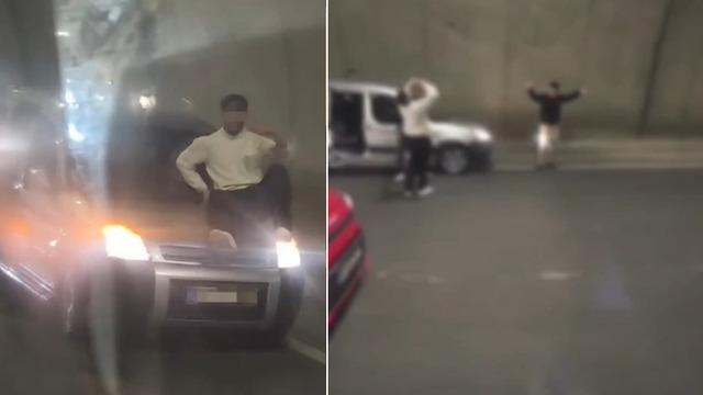 Tünelde müzik açıp araçtan inerek dans eden sürücüye 180 bin TL ceza