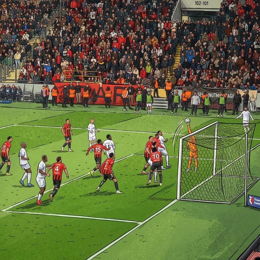 Orkun Kökçü den fizik kurallarını altüst eden füze! Sergen Yalçın çıldırdı, Beşiktaş ta yıllar süren hasret bitti... (İzle) 1