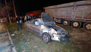 Bolu&rsquo;da kazada ortalık savaş alanına d&ouml;nd&uuml;: 4 yaralı