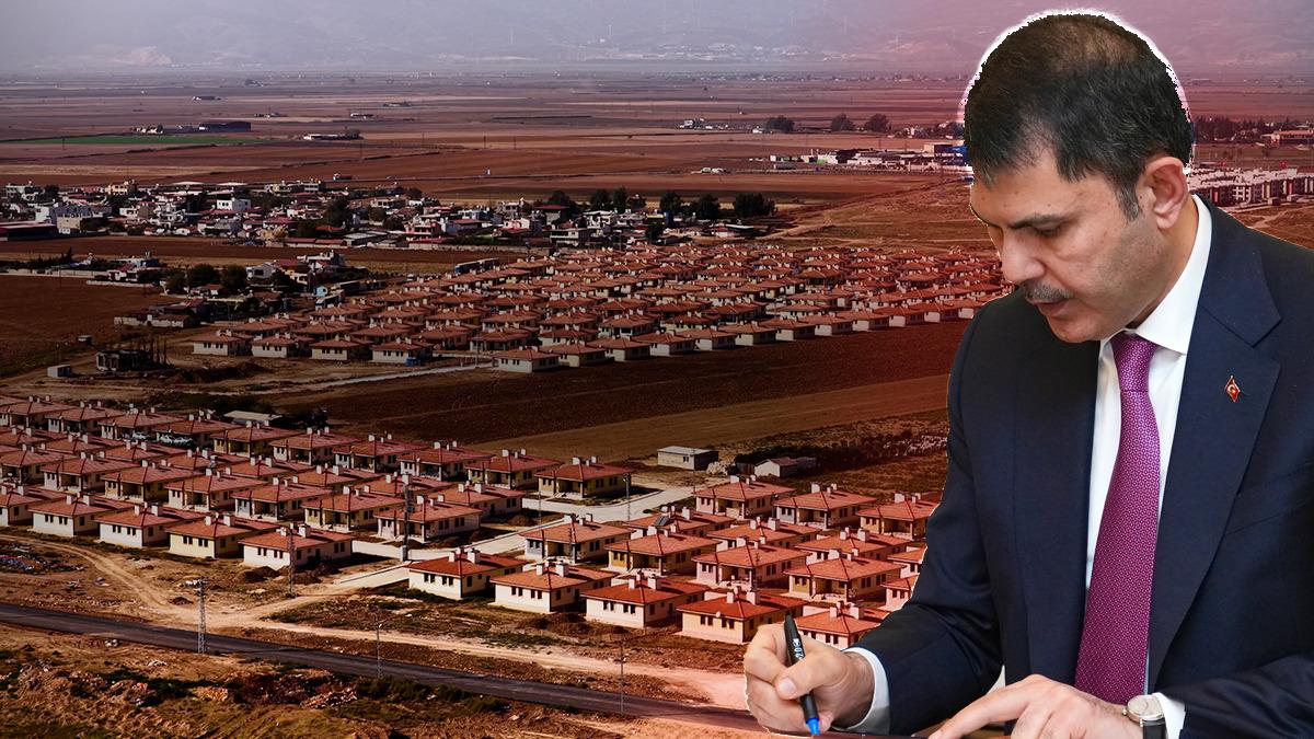 Bakan Kurum Türkiye'nin ilk kırsal uydu kenti Kuml…