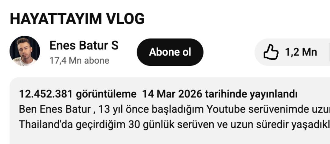 Enes Batur “Hayattayım” Dedi, 6 Milyon TL Kazandı 1