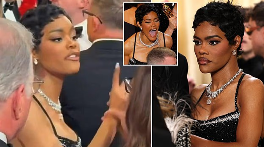 Teyana Taylor olay &ccedil;ıkardı! "Bana dokunmayın"