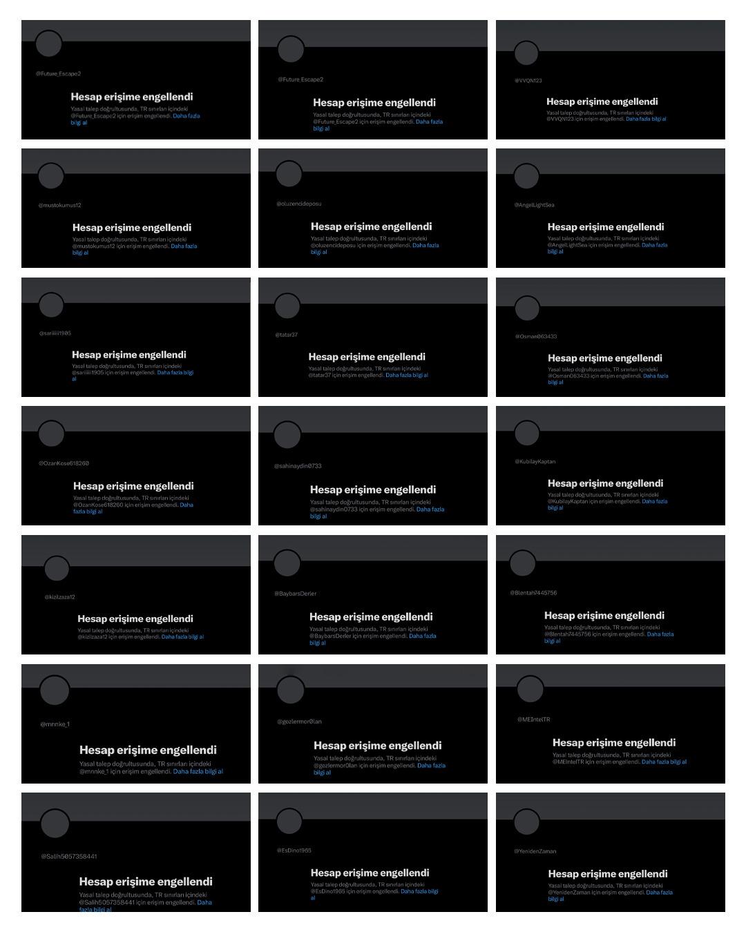 Dijital terörizm ve provokatörlere geçit yok! 21 hesap daha kapatıldı 1