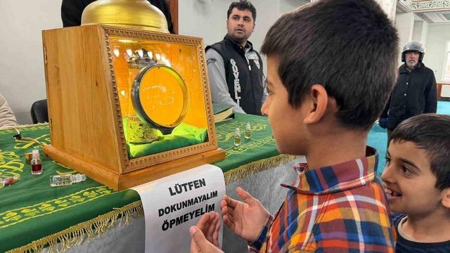 Adıyaman&rsquo;da Sakal-ı Şerif&rsquo;e b&uuml;y&uuml;k ilgi 1