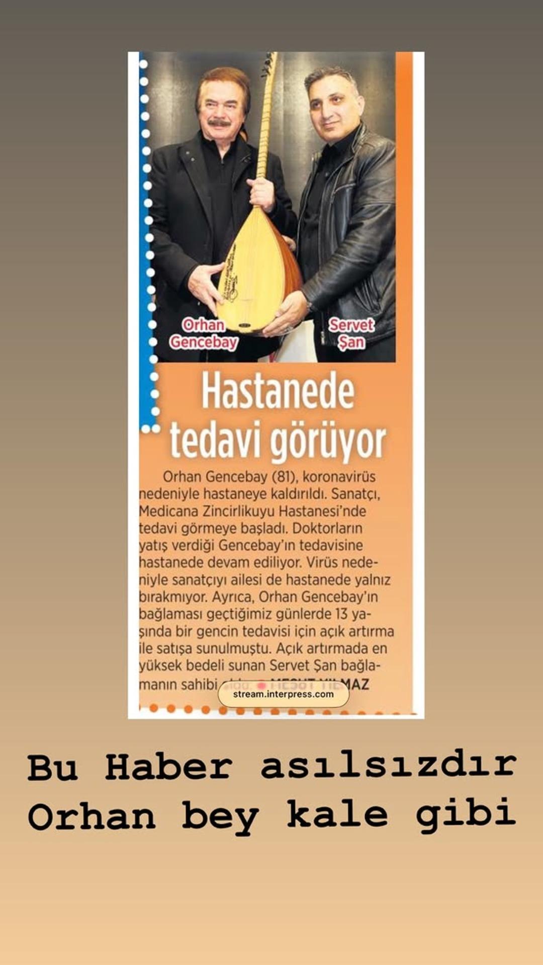 İddialar yayıldı, Sevim Emre a&ccedil;ıklama yaptı! Orhan Gencebay iyi mi? 2