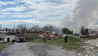 Kahramanmaraş&rsquo;ta iş yeri yangını