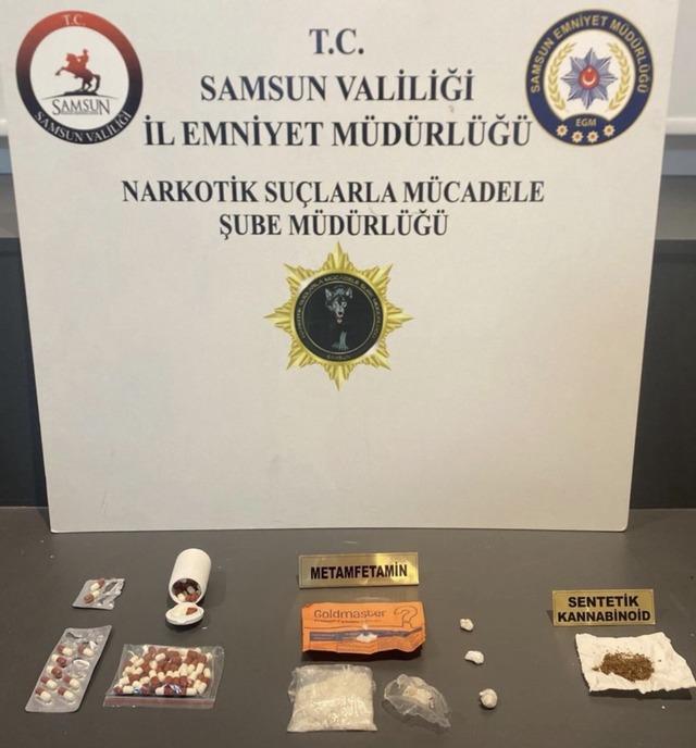 Samsun&rsquo;da 4 il&ccedil;ede uyuşturucu operasyonu: 10 kişi yakalandı 4
