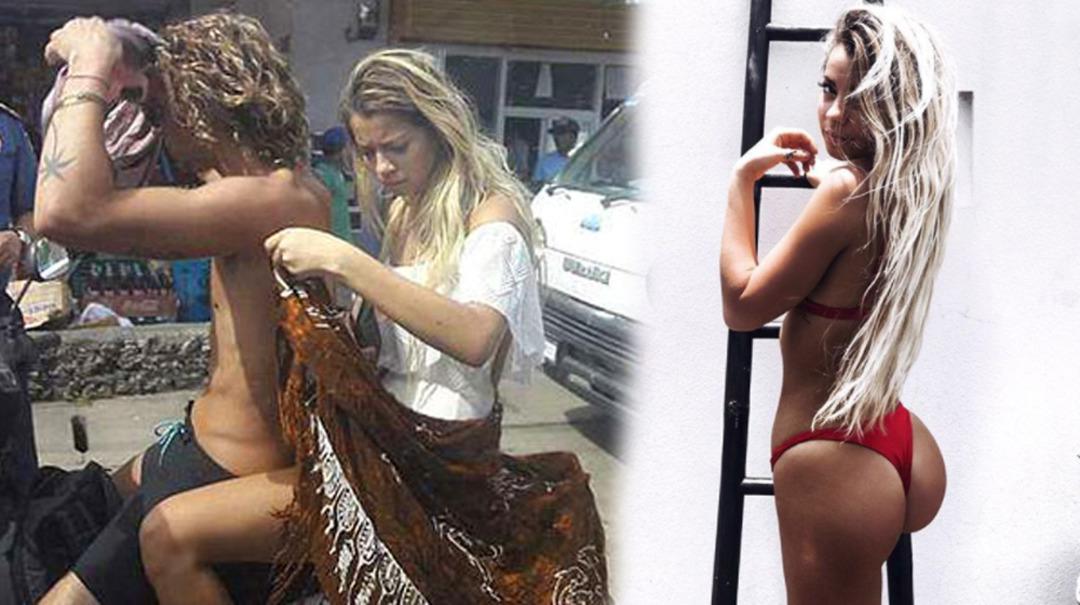 Gen&ccedil; modele ceza: Poponu &ouml;rt!