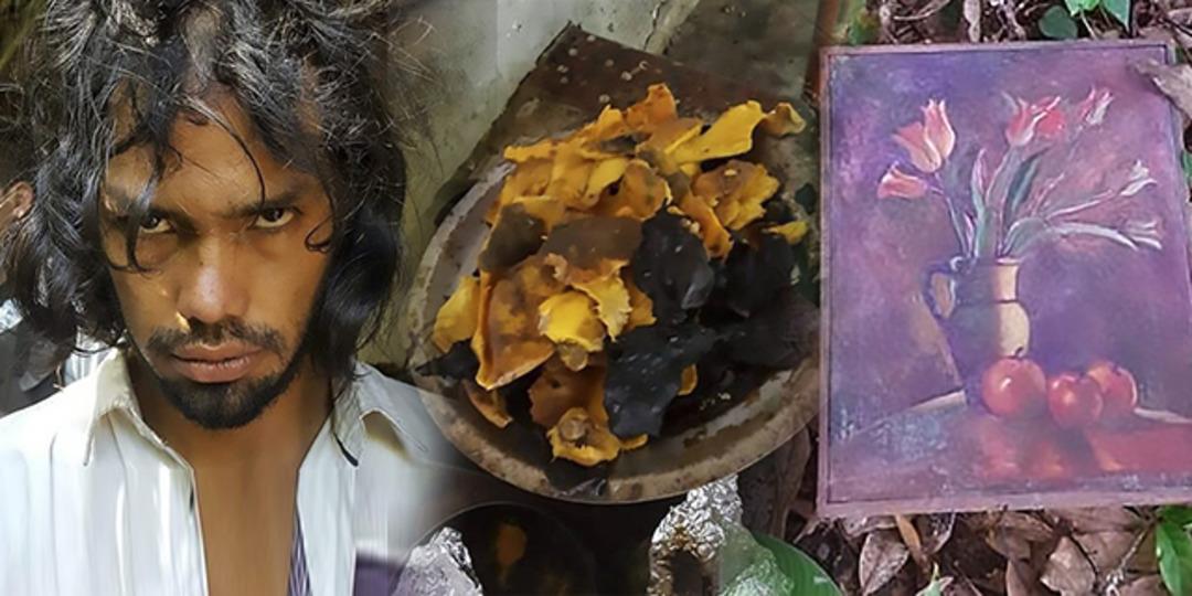 Patronunu &ouml;ld&uuml;rd&uuml;, yedi, kan ve k&uuml;lleriyle resim yaptı