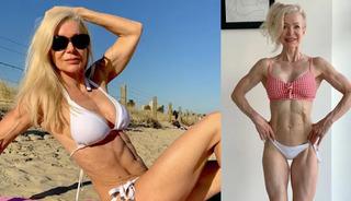 Yok b&ouml;yle babaanne! 65 yaşında fiziğiyle taş &ccedil;ıkartıyor