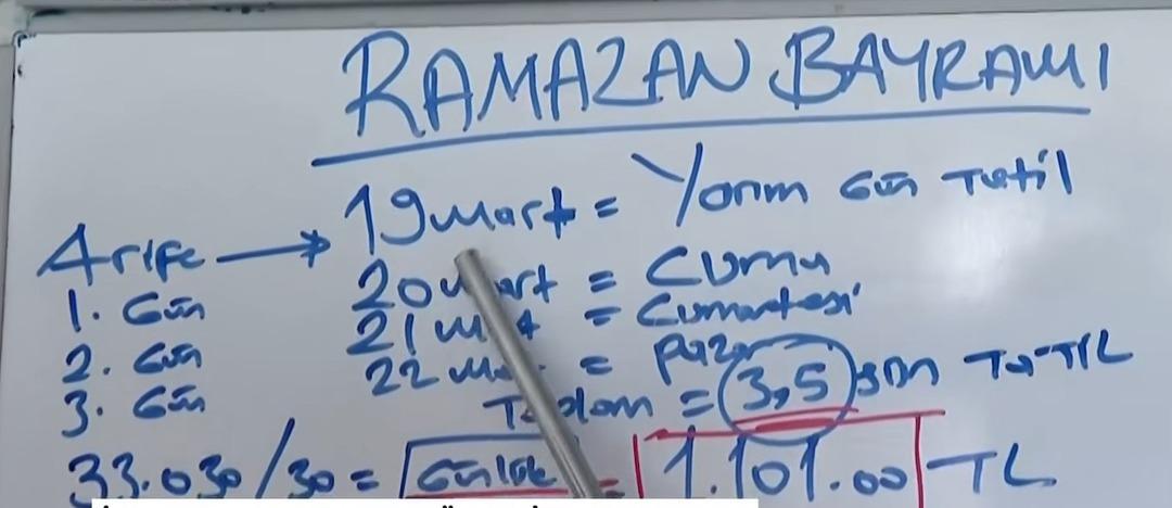 Bayramda &ccedil;alışacaklar dikkat: Ne kadar kazanılacak? İsa Karakaş hesapladı 4