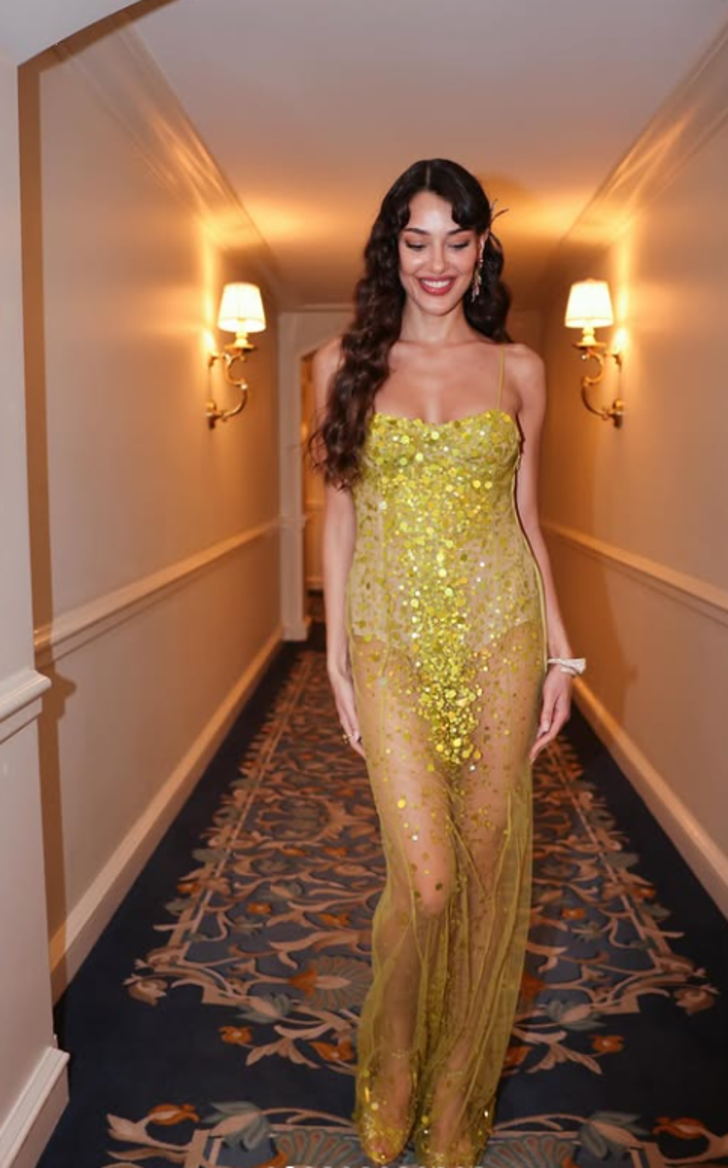 Dilan Çiçek Deniz, Oscar partisinde boy gösterdi! Tarzıyla büyüledi G2