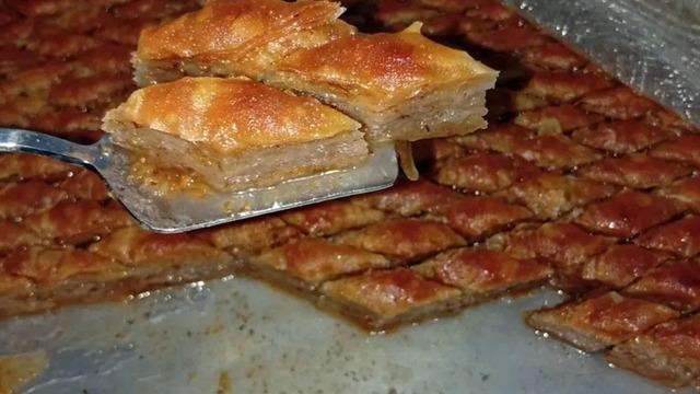Herkes bu baklavayı konuşuyor! Farkı ortaya çıktı, kilosu 500 TL