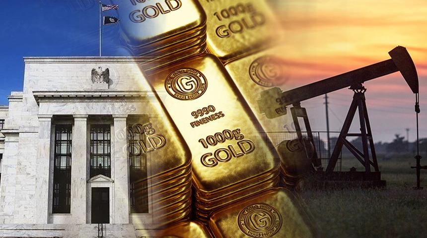 G&ouml;zler Fed faiz kararında: Altın ve petrol fiyatlarında yeni tablo