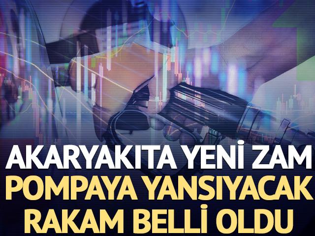 Akaryakıta zam: Pompaya yansıyacak rakam belli oldu