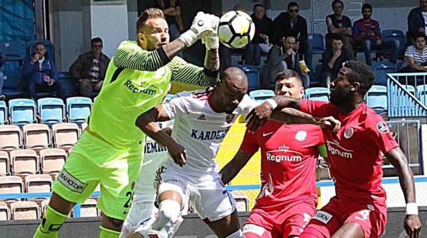 Karab&uuml;kspor 1-2 Antalyaspor (Ma&ccedil; &ouml;zeti)