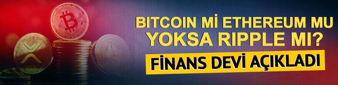 Bitcoin mi Ethereum mu yoksa Ripple mı? Bank Of America a&ccedil;ıkladı