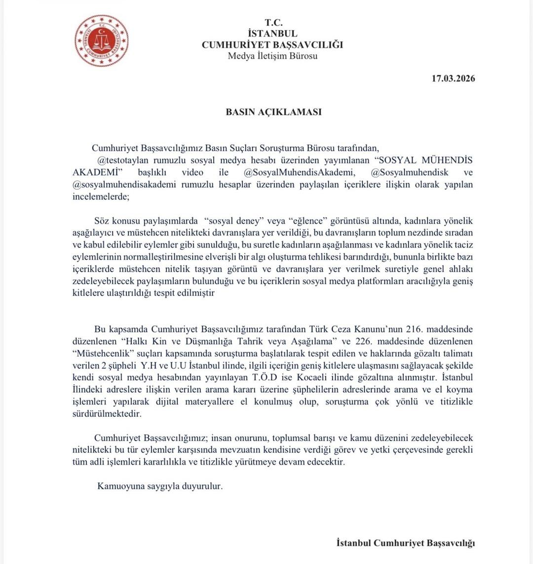 YouTuber Testo Taylan g&ouml;zaltına alındı! İşte g&ouml;zaltı sebebi 3