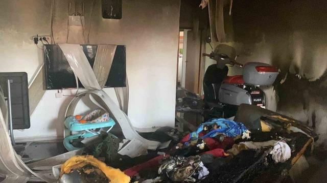 Klimadan &ccedil;ıkan yangın ekiplerin m&uuml;dahalesiyle s&ouml;nd&uuml;r&uuml;ld&uuml; 1