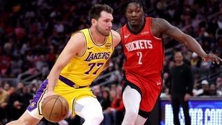 NBA'de Lakers, Rockets'ı yenerek art arda 6. galibiyetine ulaştı