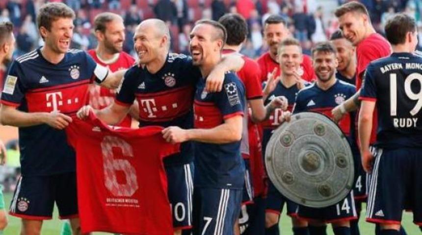 Bayern Münih üst üste 6. kez şampiyon