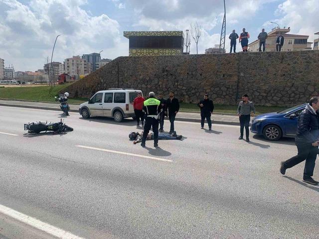 Gaziantep&rsquo;te motosiklet kazası 1