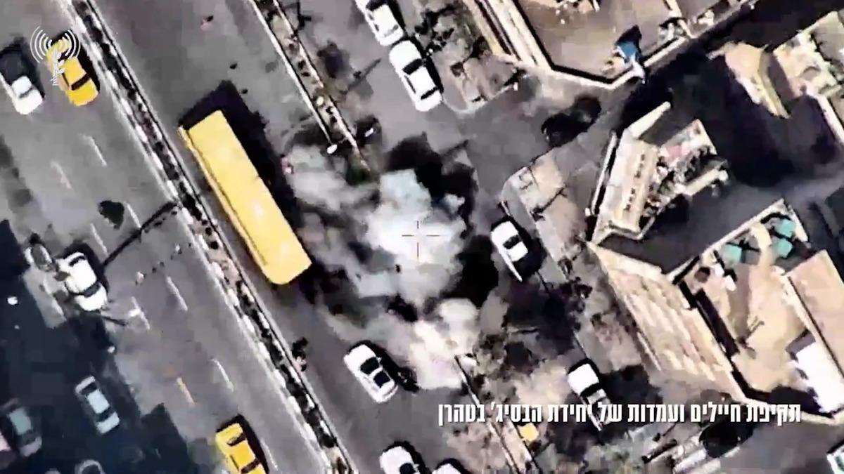 İsrail üst düzey İranlı komutanı böyle hedef almış! İşte o görüntüler - Dünya Haberleri