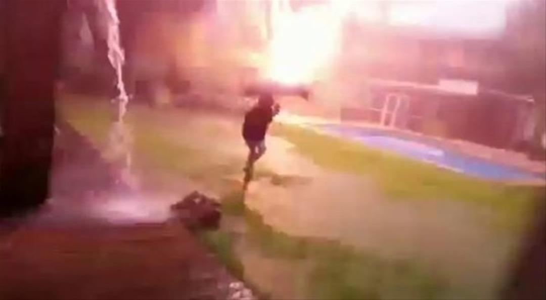 Saniyeler sonra olanlar şaşırttı