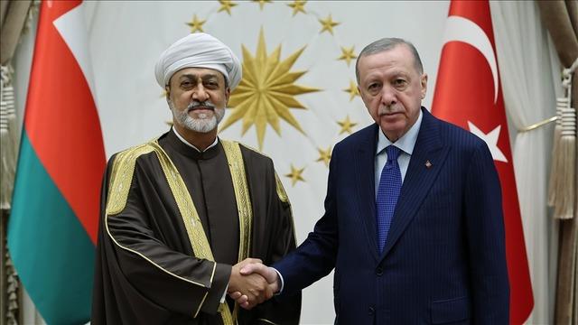 Cumhurbaşkanı Erdoğan, Umman Sultanı'yla bölgesel sorunları görüştü