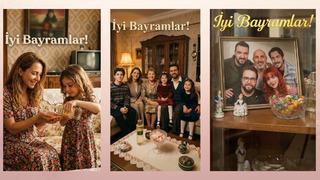 Google'ın yapay zekâsı Gemini'dan ''o eski bayramlara'' götüren görseller! Siz de yapabilirsiniz!