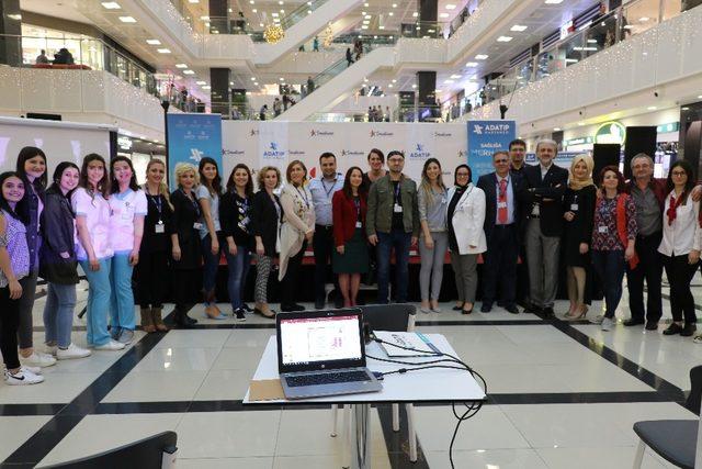 Adatıp Hastanesi’nden kanserle savaş haftası bilgilendirme etkinliği