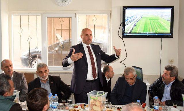 Tekkeköy Belediyesi, Çay Mahallesi’ne çıkartma yaptı