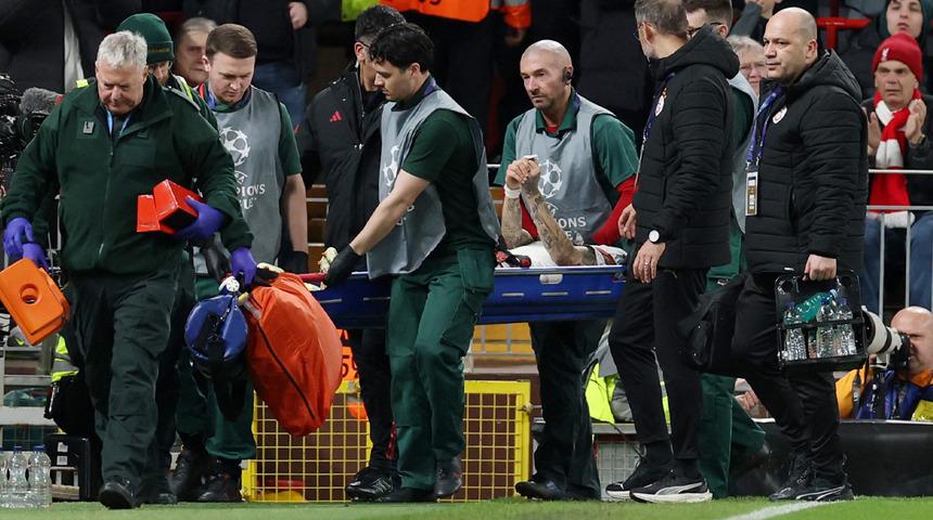 Anfield'da Galatasaray'ın kabus gecesi! "Noa Lang'ın parmağının koptuğu s&ouml;ylendi"