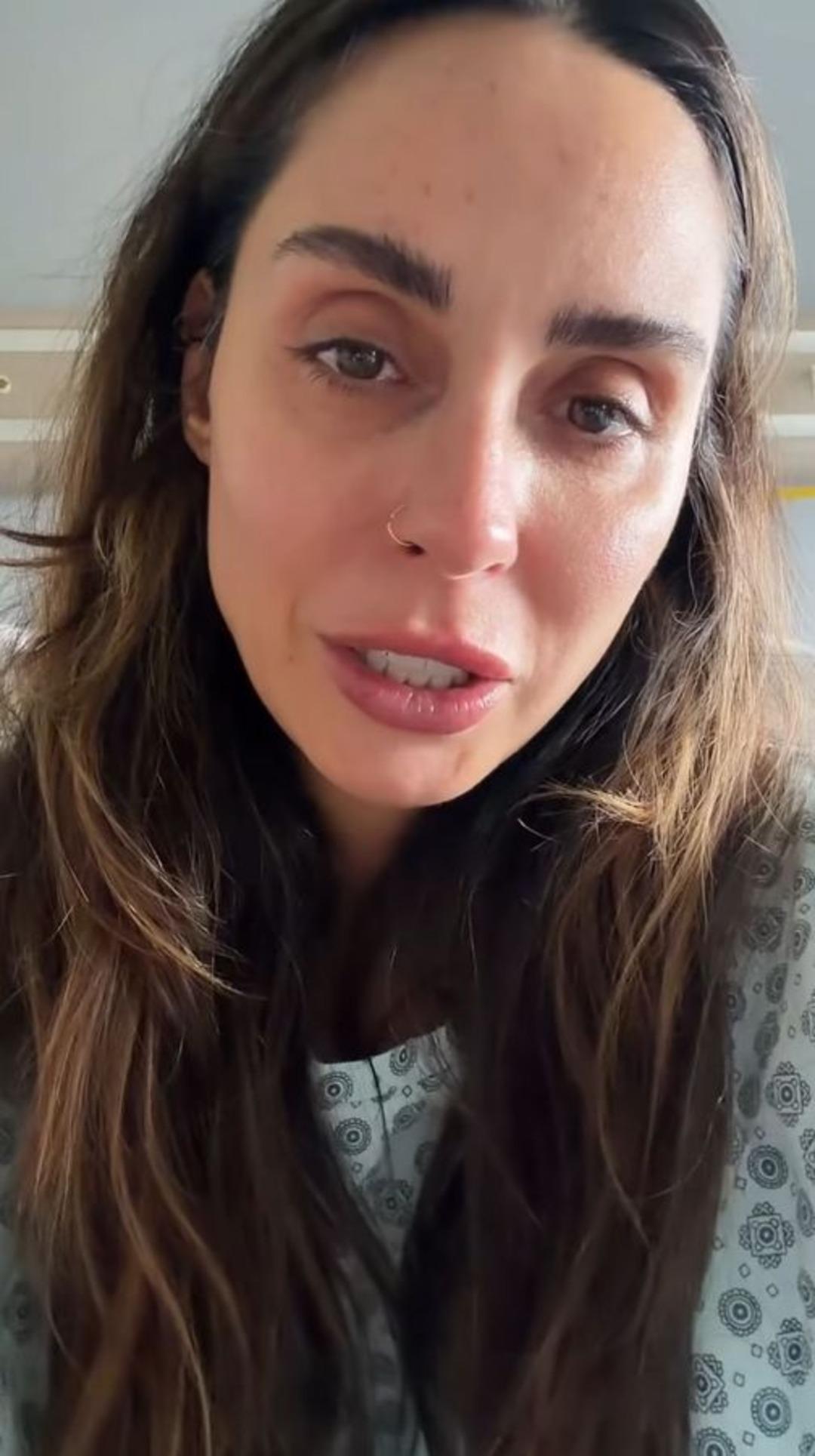 Yasemin Y&uuml;r&uuml;k g&uuml;nlerdir hastanede! Ağlayarak konuştu: Ağrım tarifsiz 1