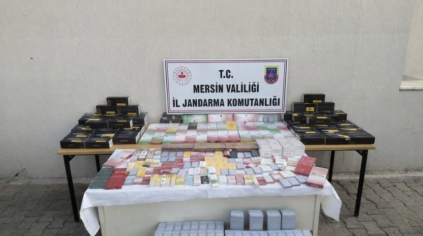 Mersin'de sigara ka&ccedil;ak&ccedil;ılığıyla m&uuml;cadele 1 ş&uuml;pheli yakalandı