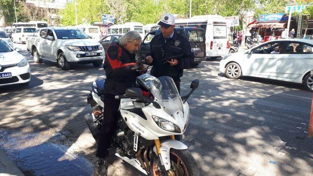 Adıyaman’da motosiklet denetimi